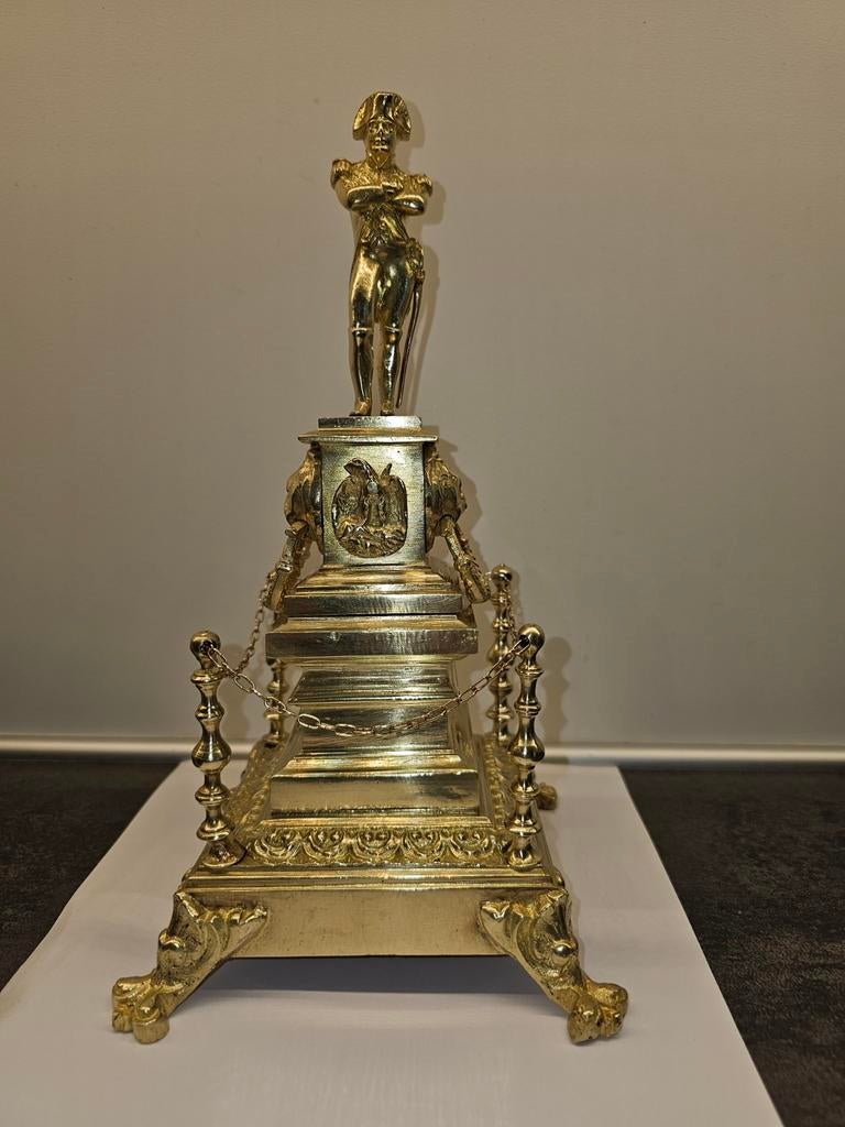 Antiek Bronzen Beeld Napoleon Bonaparte, Ophalen of Verzenden
