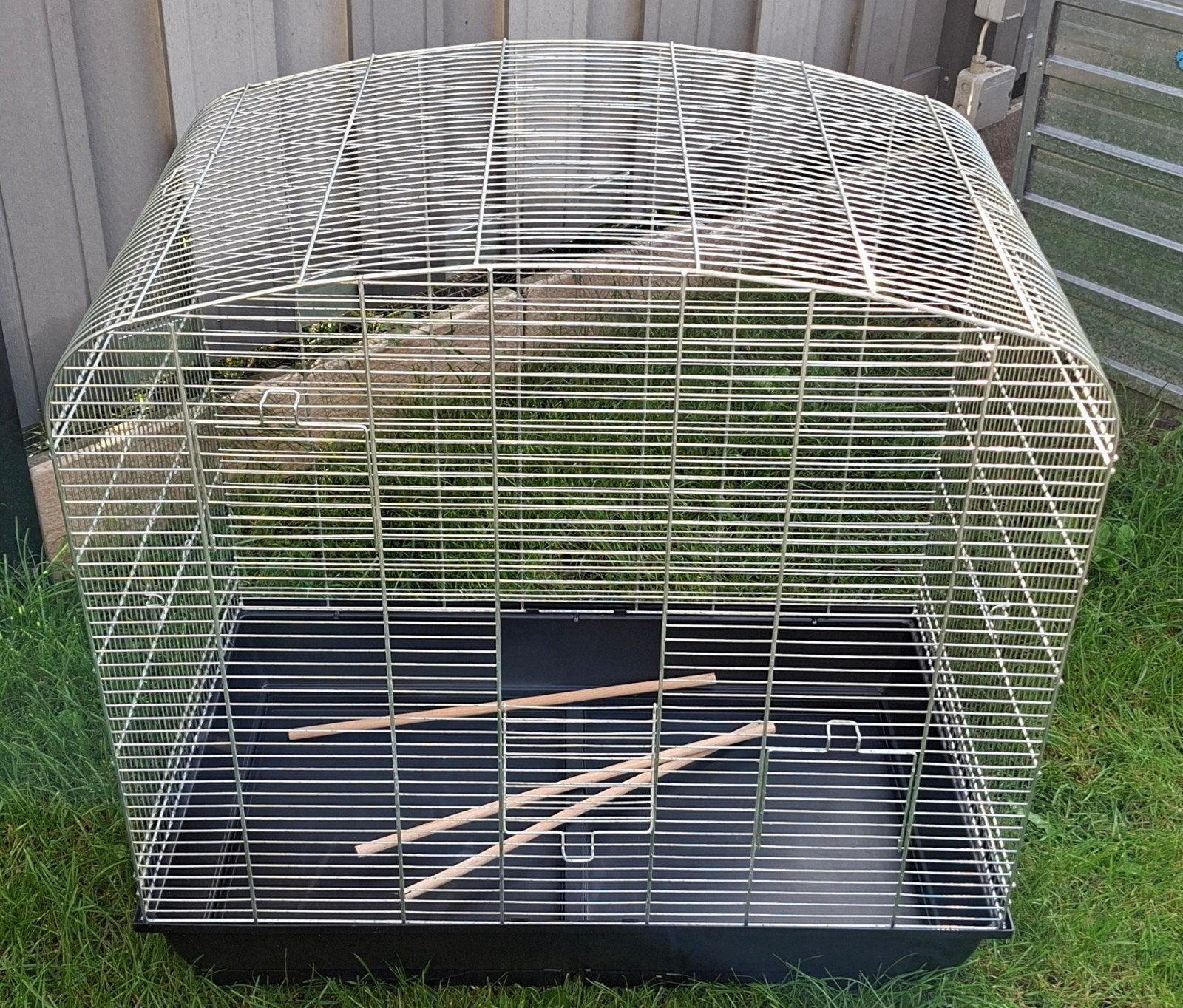vogelkooi B78xH78D48, Ophalen, Gebruikt, 75 tot 110 cm, 65 tot 100 cm