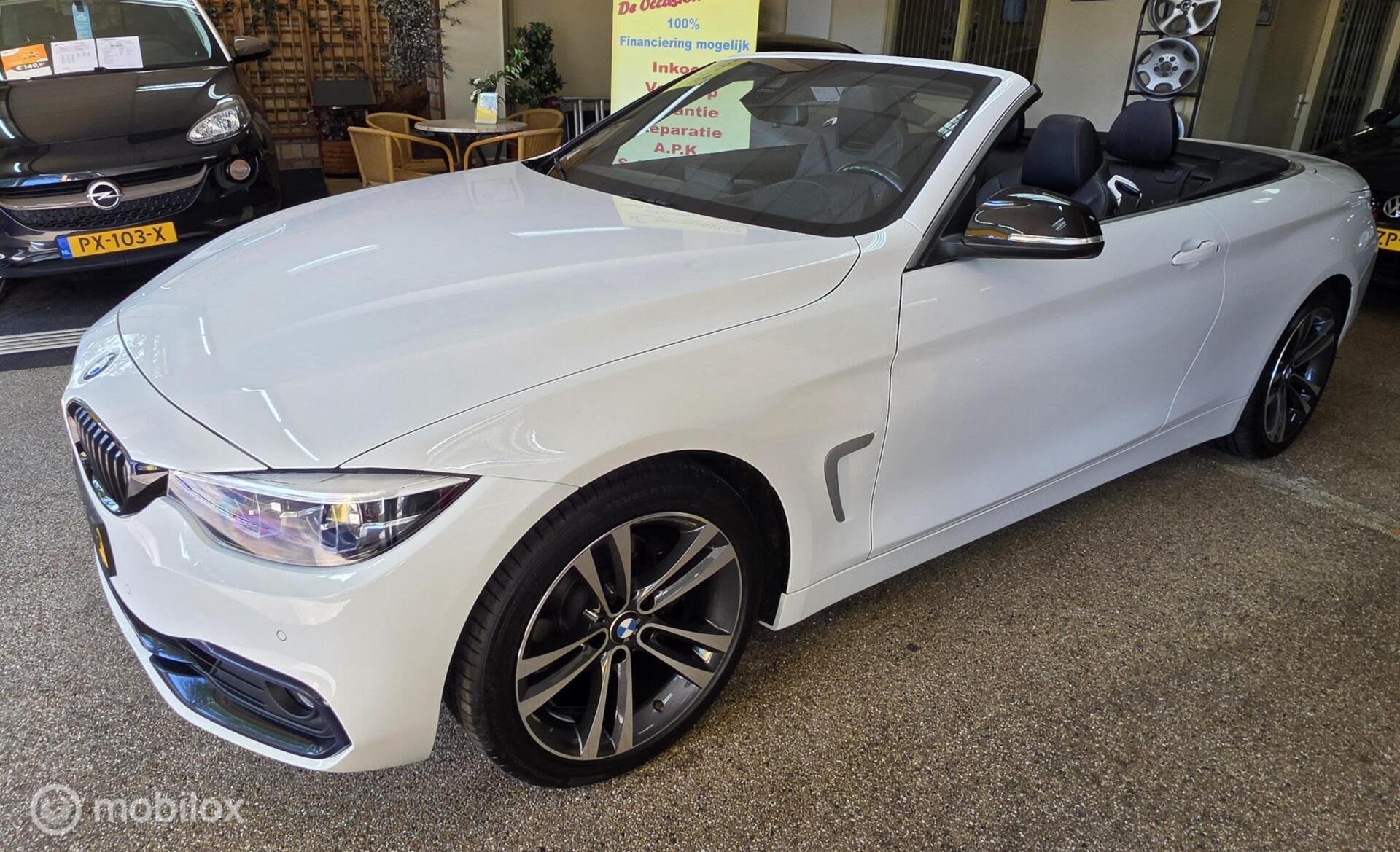 BMW 4-serie Cabrio 420i High Executive Edition, Auto's, Automaat, 1998 cc, Achterwielaandrijving, Gebruikt