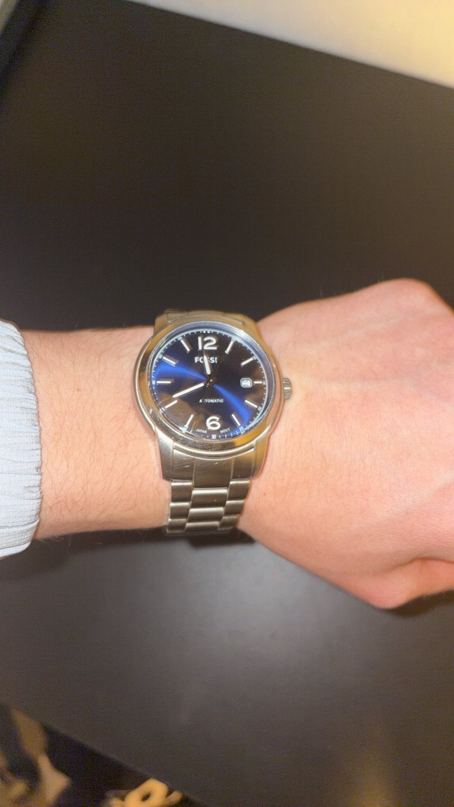 Origineel Fossil Herenhorloge - Zo goed als nieuw, Staal, Polshorloge, Zo goed als nieuw, Ophalen