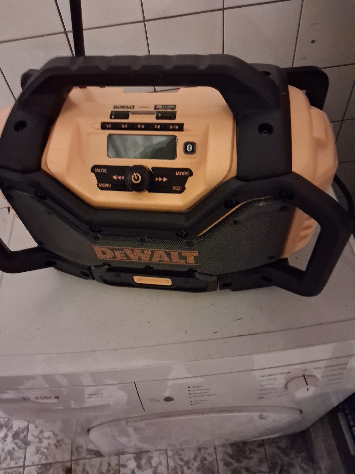 bouwradio, Ophalen of Verzenden, Zo goed als nieuw, Bouwradio