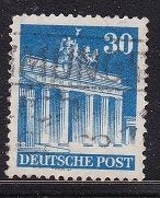 1434 – Geallieerde Bezetting Amerikaans-Engelse Zone michel, Verzenden, Overige periodes, Gestempeld