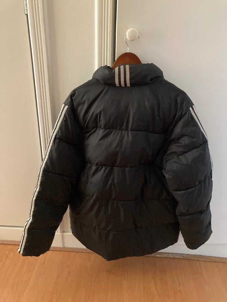 Adidas Pufferjack, Ophalen, Zwart, Maat 56/58 (XL), Adidas