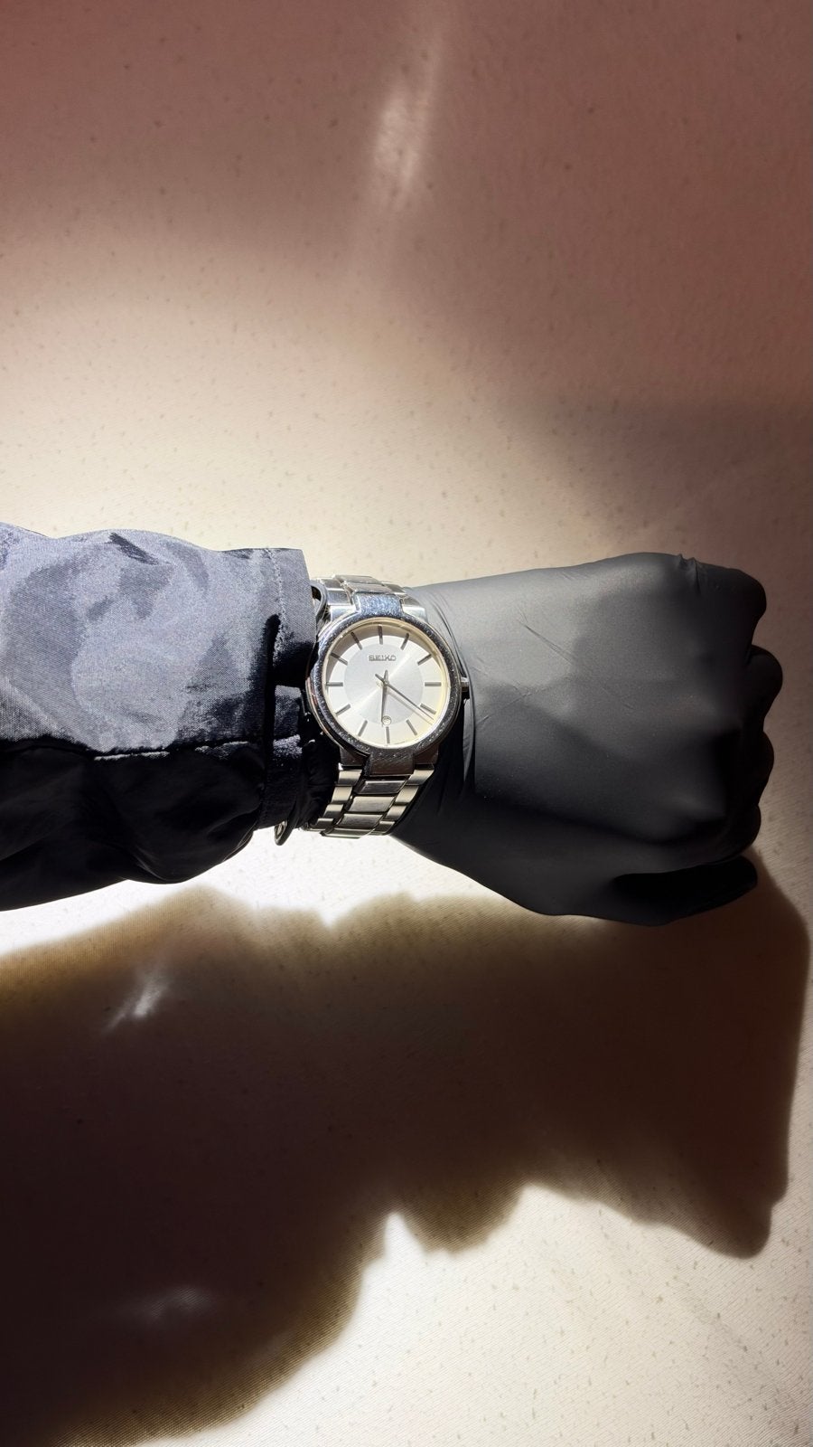Seiko SKP353P1 - Silver Men's Horologe, Seiko, Gebruikt, Staal, Polshorloge