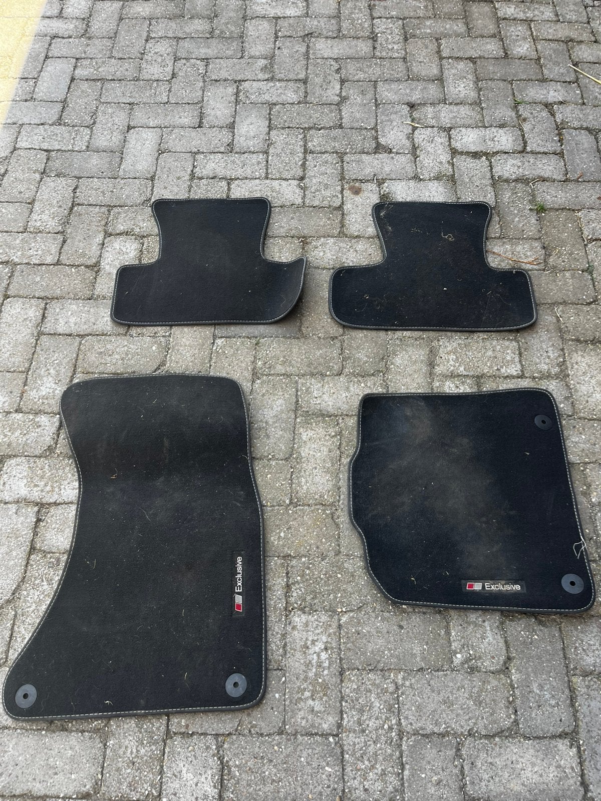 Orginele Audi S-Line matten, Ophalen, Zo goed als nieuw