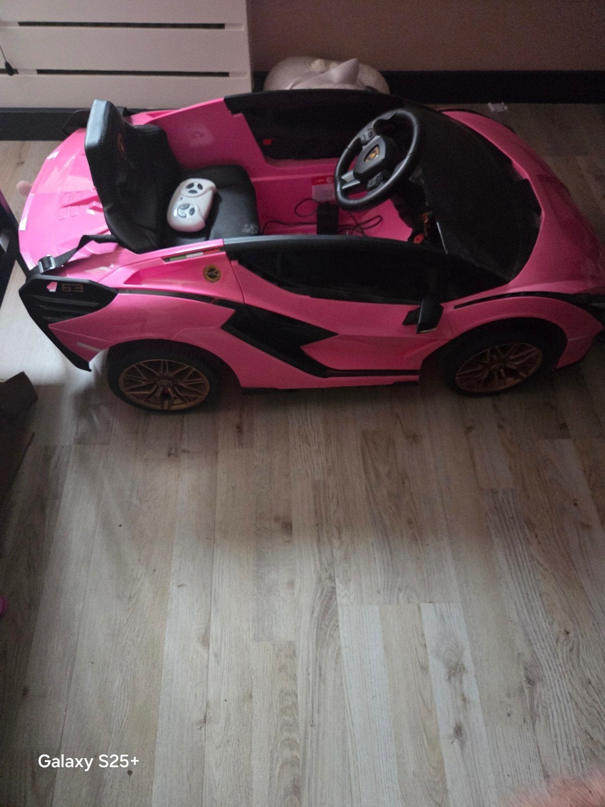 Lamborghini elechtrische auto, Ophalen