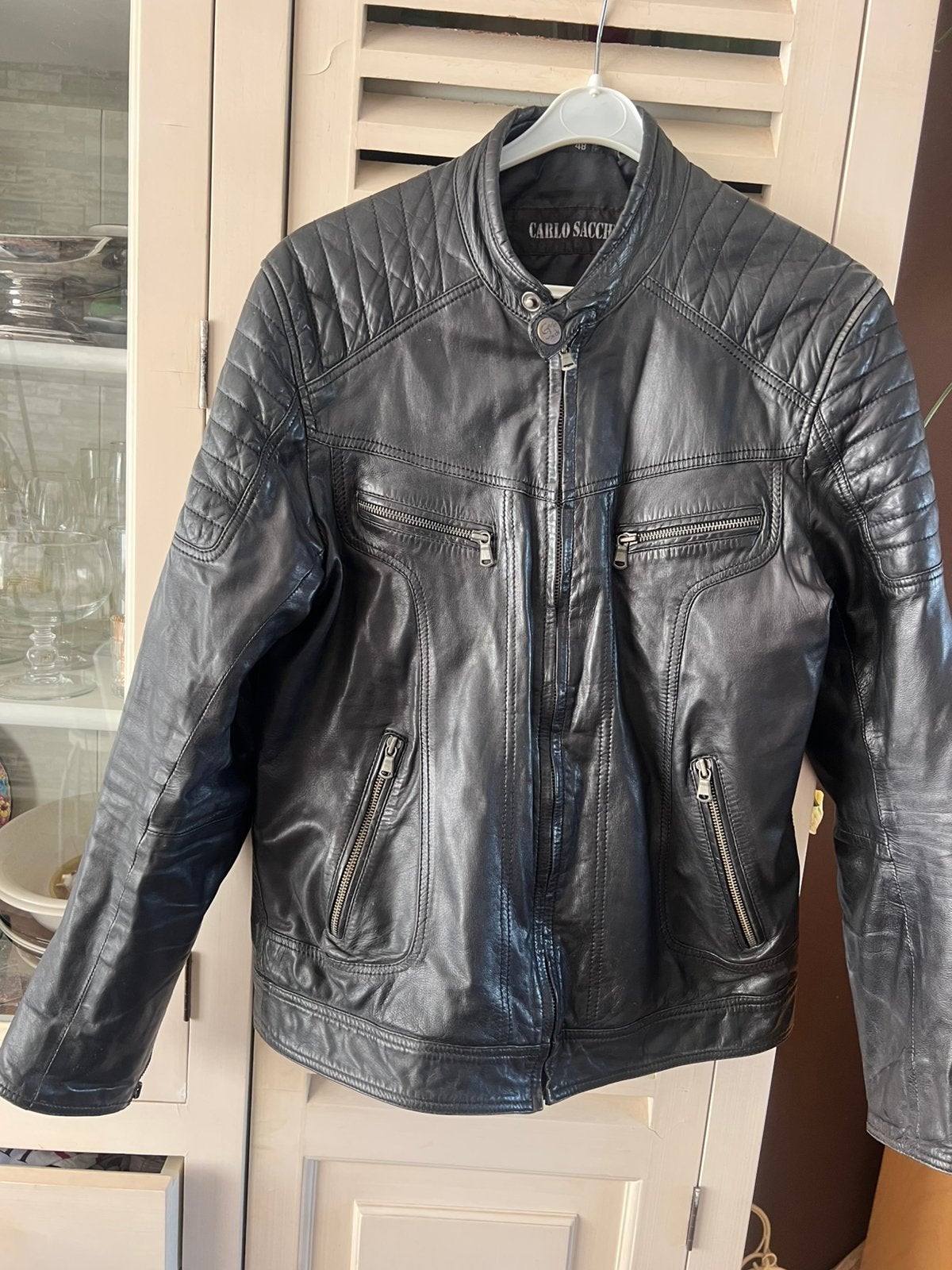 Leren jack, Ophalen of Verzenden, Tweedehands, Jas | leer