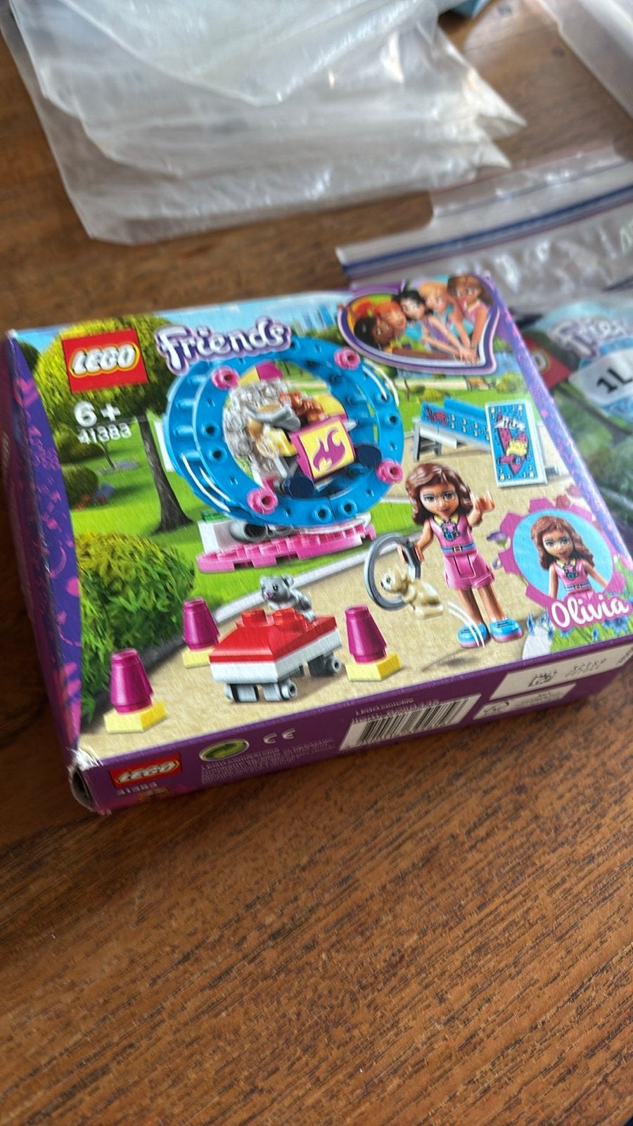 Lego Friends Olivia's Hamsterspeelplaats 41383, Lego, Friends, Ophalen of Verzenden, Zo goed als nieuw