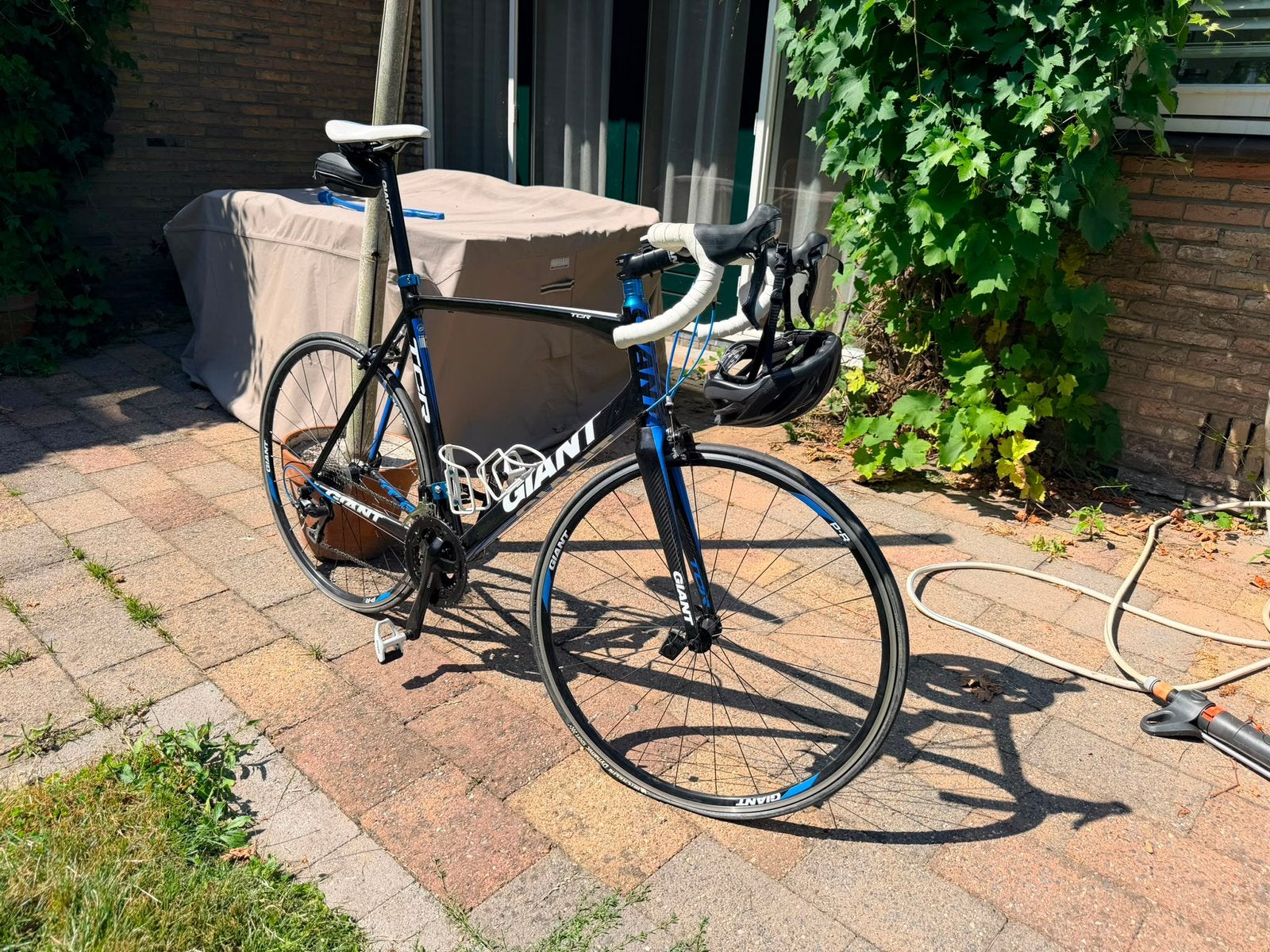 2011 Giant TCR Composite racefiets, Ophalen