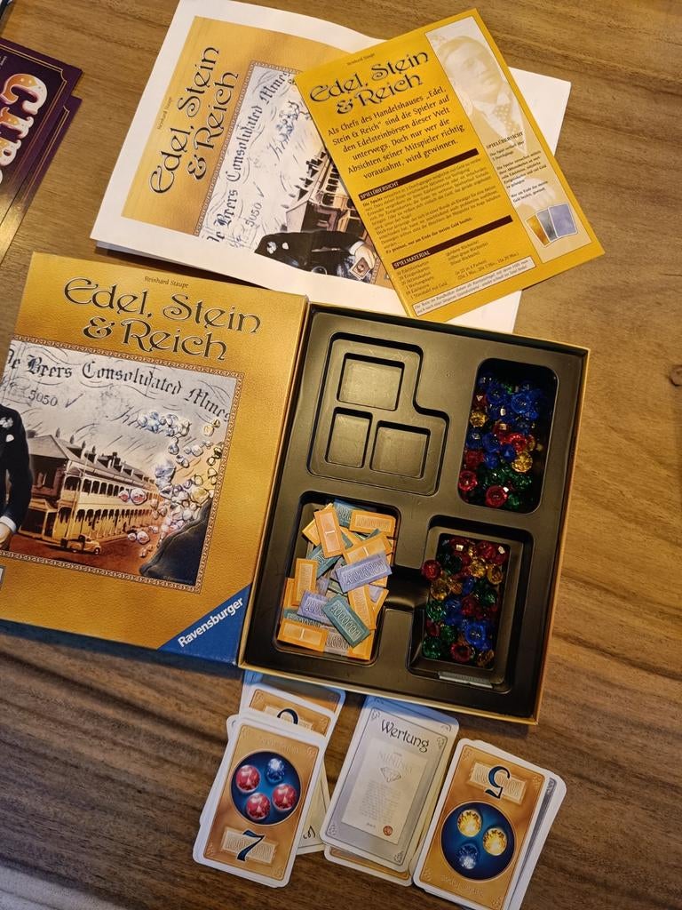 Edel, stein & Reich, kaartspel, Hobby en Vrije tijd, Vijf spelers of meer, Ophalen of Verzenden, Zo goed als nieuw