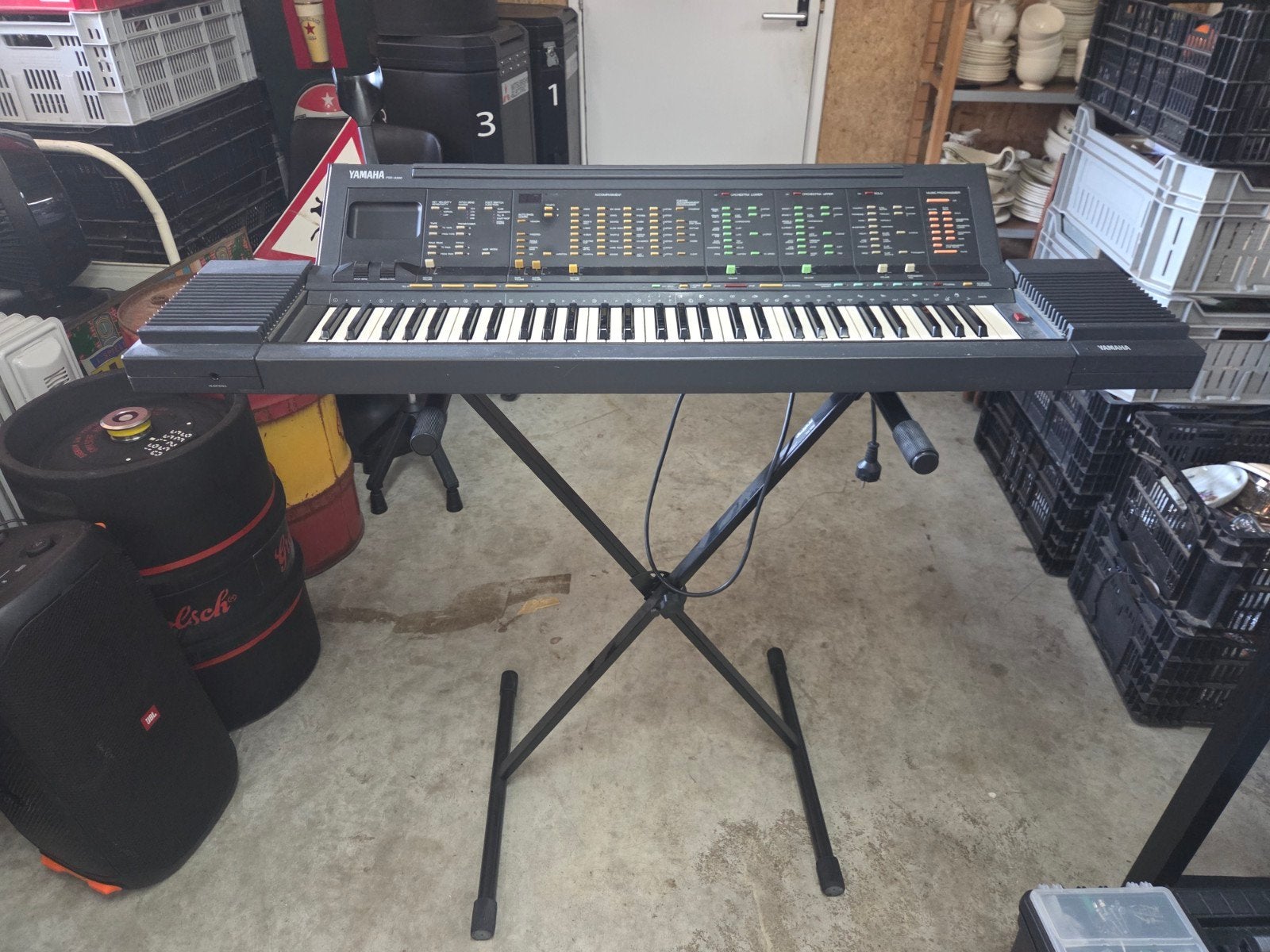 Yamaha PSR-6300 Keyboard met standaard, Ophalen, Midi-aansluiting, Yamaha, 61 toetsen