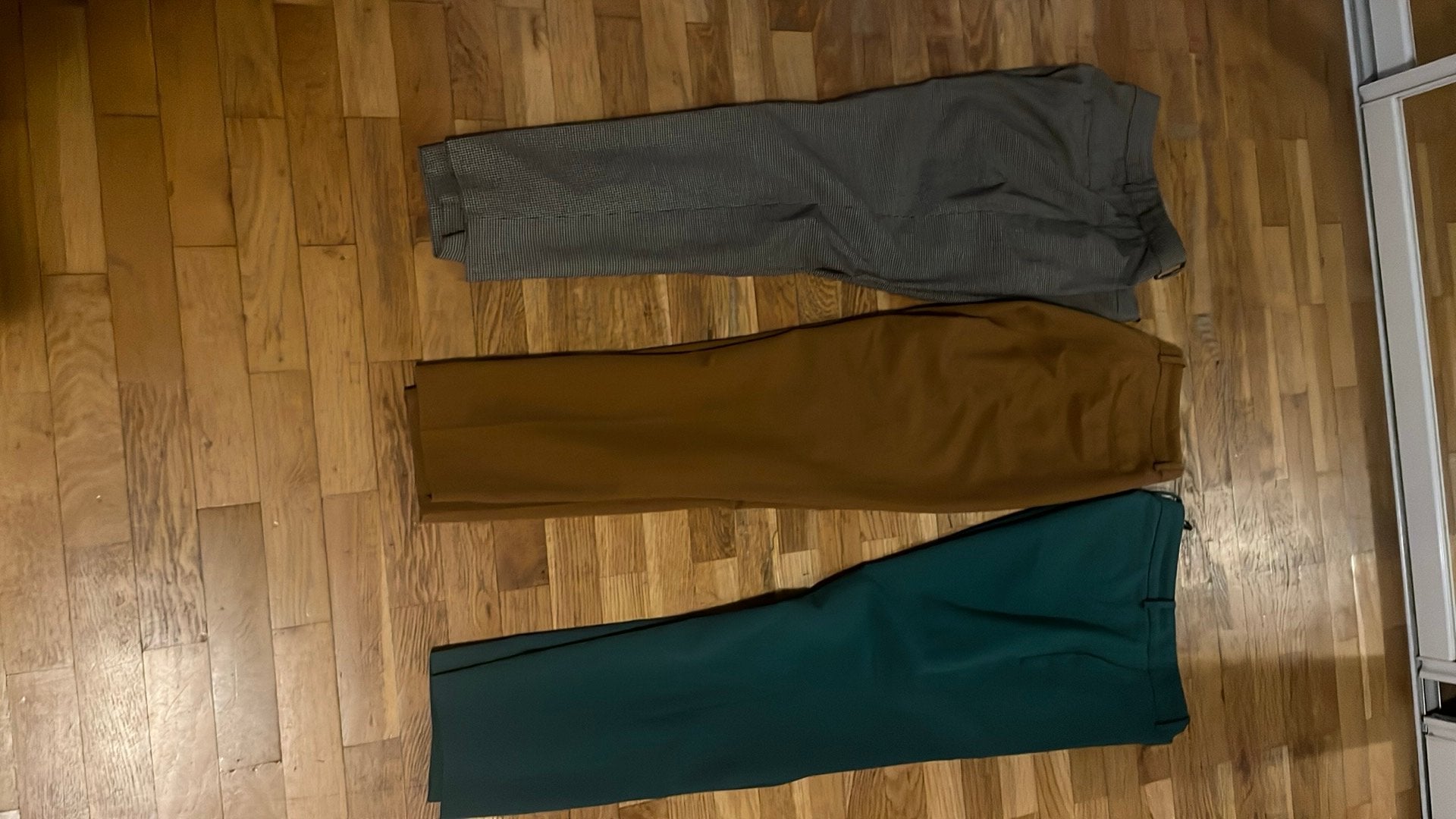 Mooie pantalons groen, bruin merk WE maat S, Bruin, Ophalen of Verzenden, Zo goed als nieuw, Maat 36 (S)