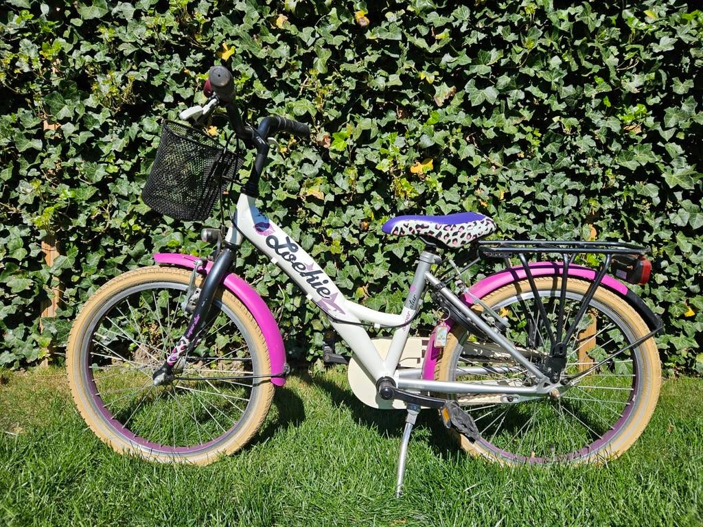 Loekie meisjes fiets. Bandenmaat 20 inch, Fietsen en Brommers, Ophalen, Gebruikt, 20 inch