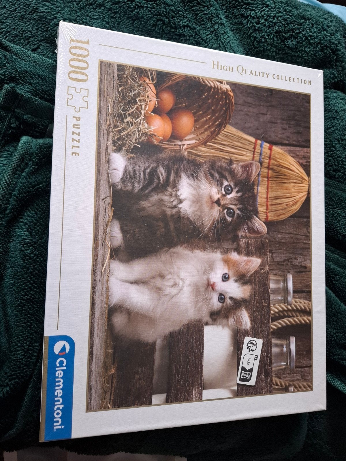 Nieuwe Clementoni Legpuzzel 1000 Stukjes - Kittens, Ophalen of Verzenden, 500 t/m 1500 stukjes, Nieuw, Legpuzzel