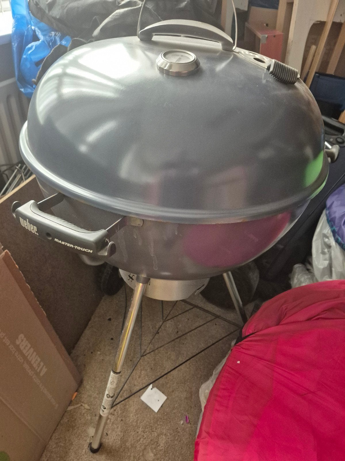 Weber Master-Touch GBS E-5750 Houtskoolbarbecue, Ophalen, Gebruikt, Weber