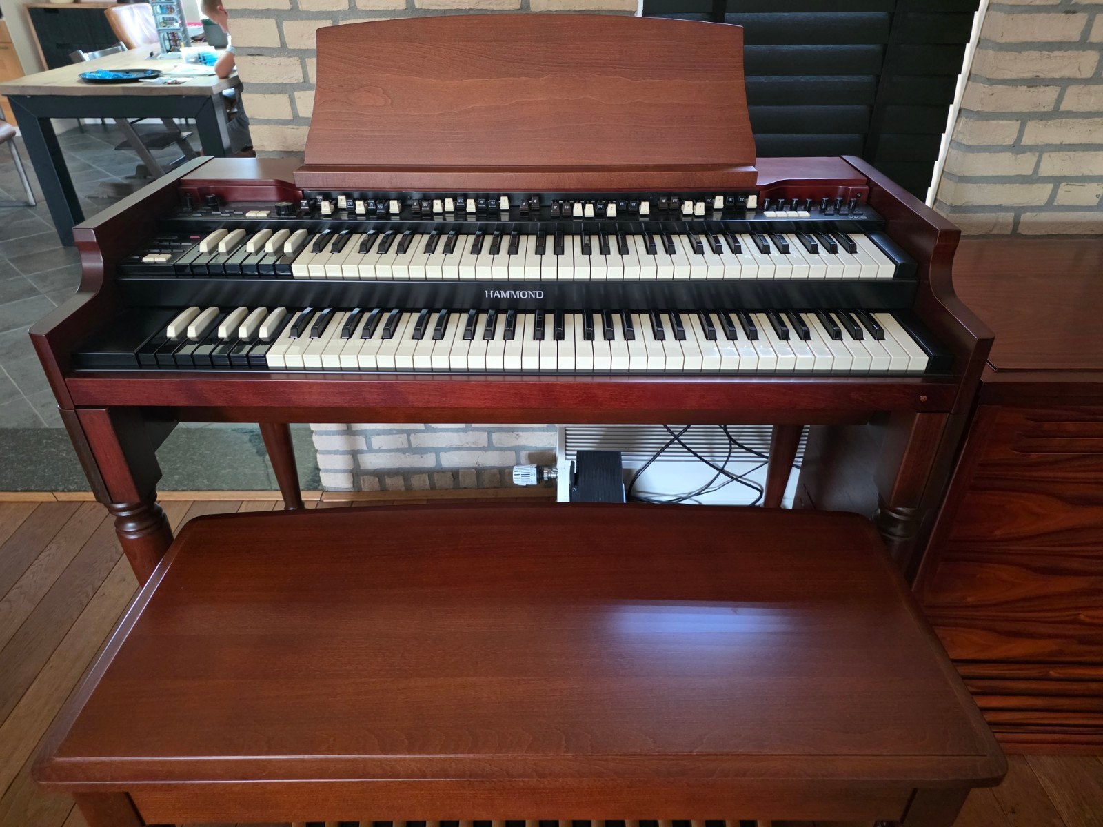 Hammond XK-5 Orgel met Leslie 3300 en pedalen Nieuw, Muziek en Instrumenten, Onbekend adres, Japan, Info@hammond.co.jp, Zo goed als nieuw