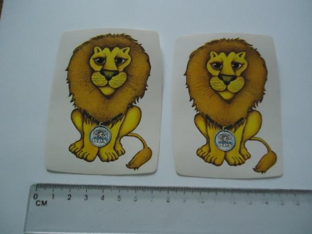sticker oud RPS Leeuw strip logo Rijkspostspaarbank ing, Verzenden, Zo goed als nieuw, Bedrijf of Vereniging