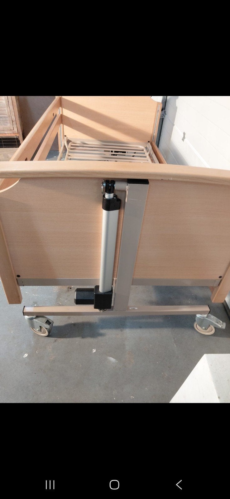 elektrisch hoog laag bed, Ophalen, Verstelbaar, 90 cm, Eenpersoons