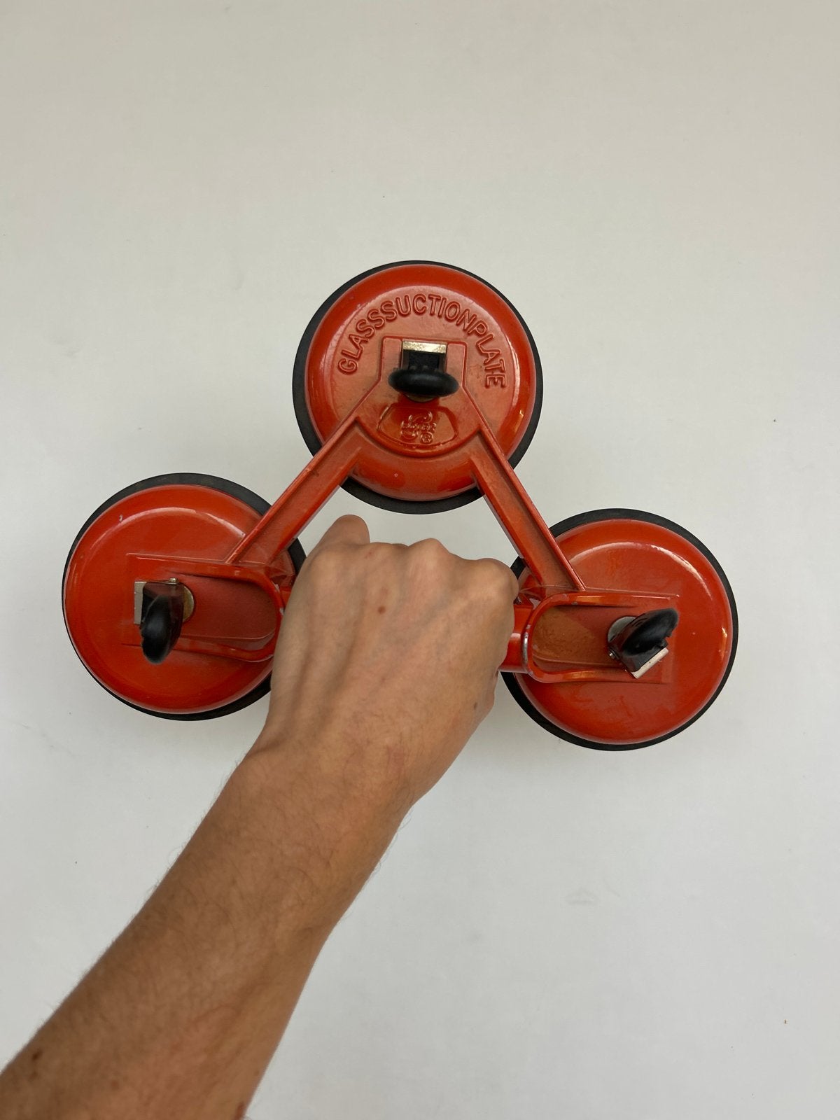 Glazen zuignap - Handige tool voor glas en tegels, Ophalen of Verzenden, Gebruikt, Overige typen, Overige merken