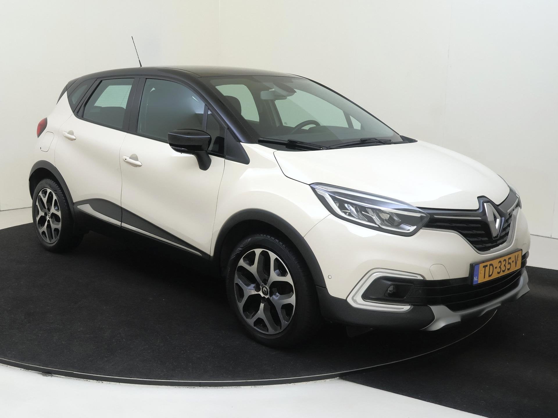 Renault Captur 0.9 TCe Intens | Navigatie | Camera | Climate, Auto's, 898 cc, Stof, Gebruikt, Euro 6