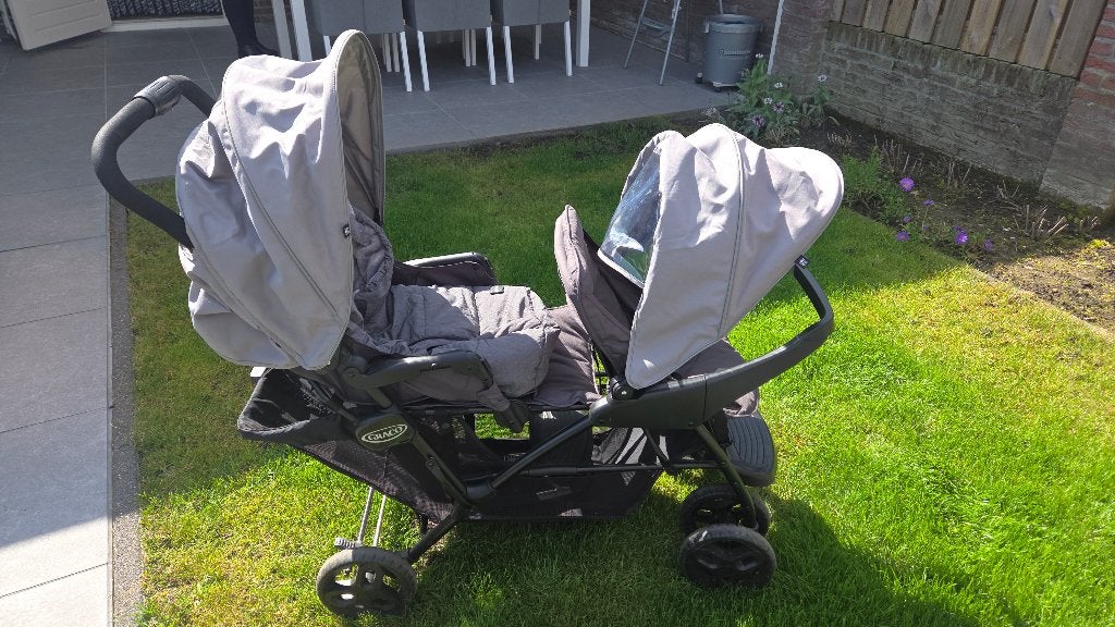 Duo buggy, Ophalen, Zo goed als nieuw, Overige merken, Duomodel