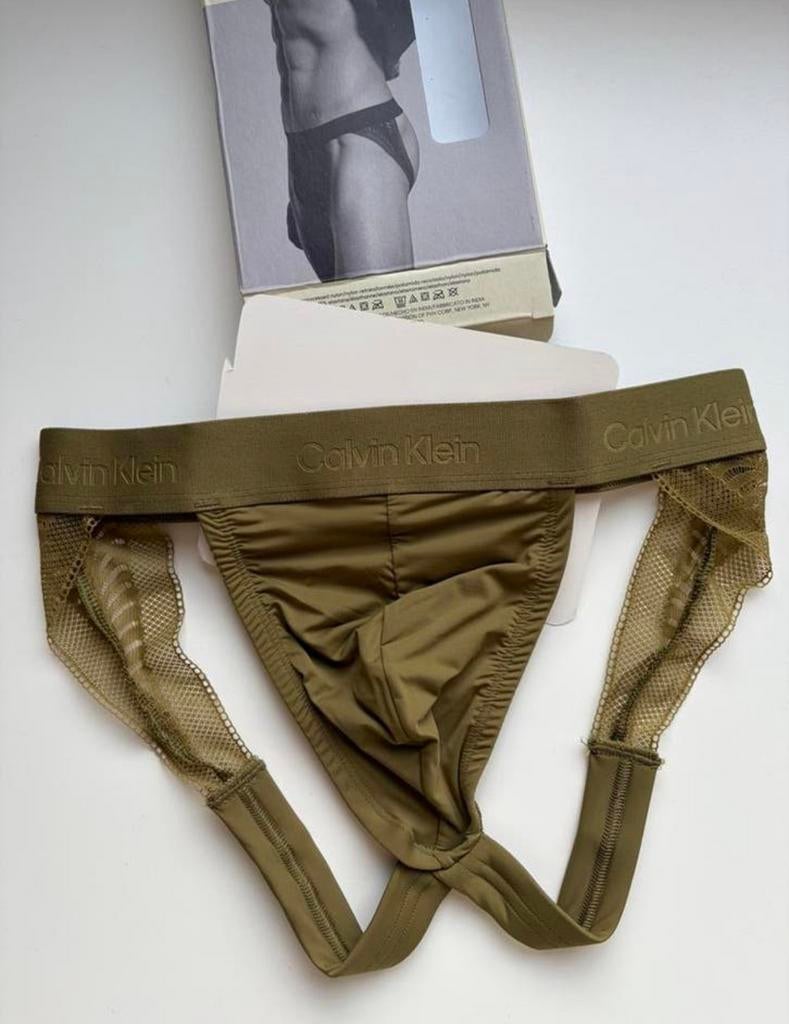 Calvin Klein Microfiber Lace Jock, Kleding | Heren, Ondergoed, Verzenden, Overige kleuren, Slip