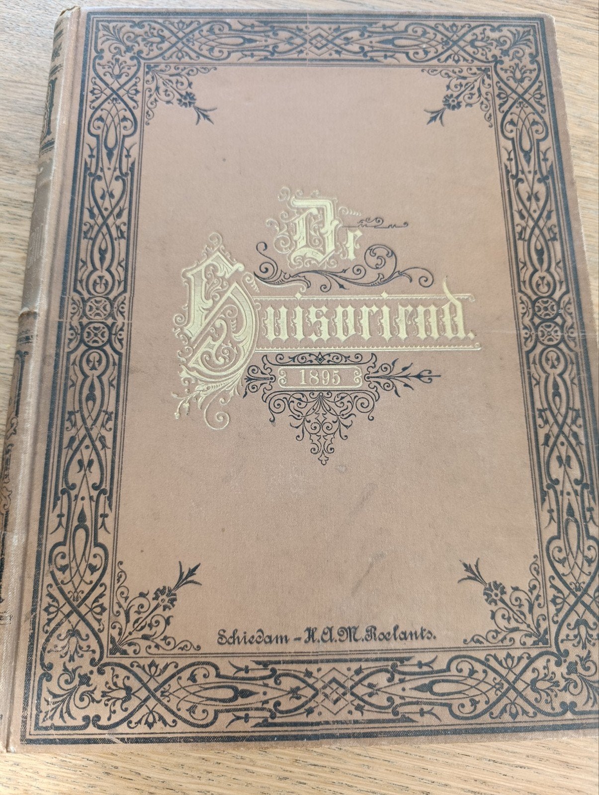 De Huisvriend 1895, complete antieke jaargang, rijk geïllust, Ophalen of Verzenden