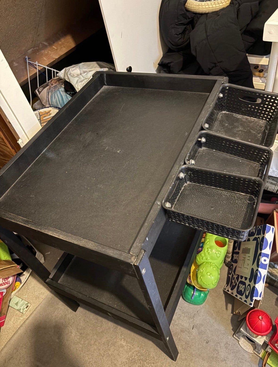 Commode met mandjes, Ophalen, Gebruikt, 50 tot 70 cm, 100 cm of meer
