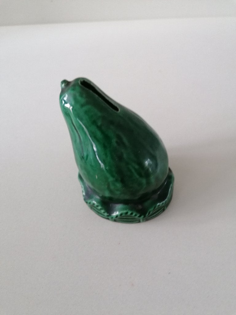 13 cm hoge peer spaarpot, Ophalen of Verzenden