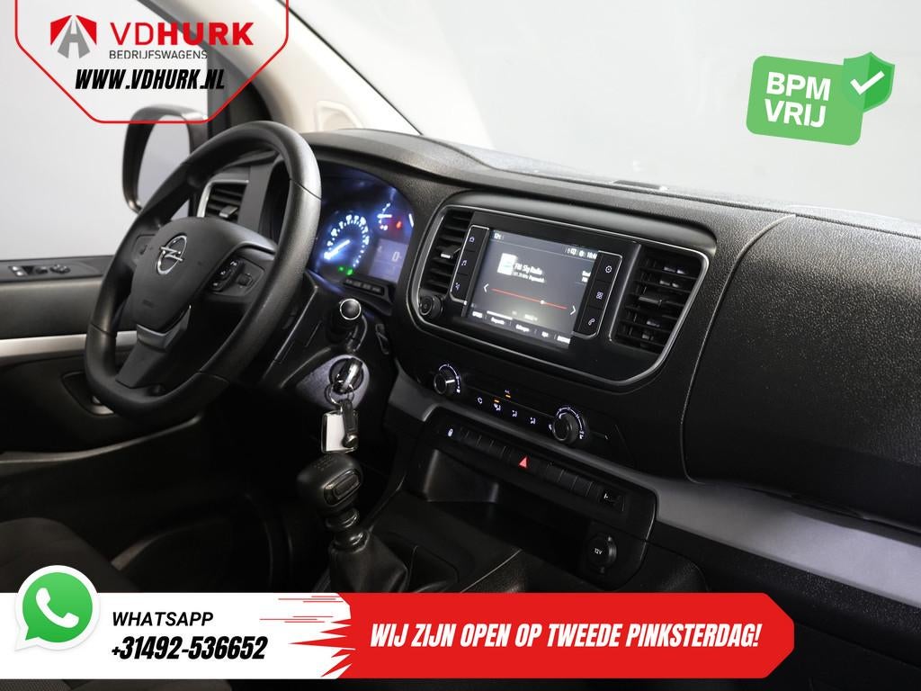 Opel Vivaro 2.0 CDTI 125 pk DC Dubbel Cabine Carplay/ 6 Pers, Auto's, Bestelauto's, Stof, Gebruikt, Euro 6, 4 cilinders