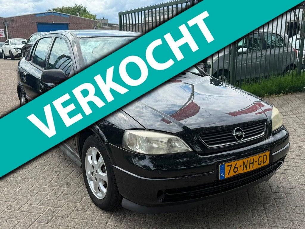Opel Astra 1.6 Njoy airco elektrische ramen cv op afs, Auto's, Voorwielaandrijving, Gebruikt, 4 cilinders, 1095 kg