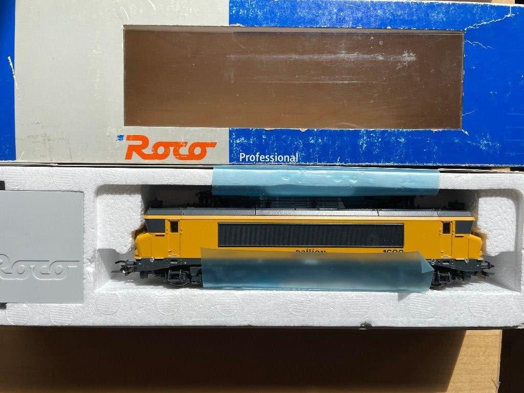 Roco HO Locomotief NS 1602 Schiphol (Railion) in nieuwstaat, Hobby en Vrije tijd, -, -, Ophalen of Verzenden, Zo goed als nieuw