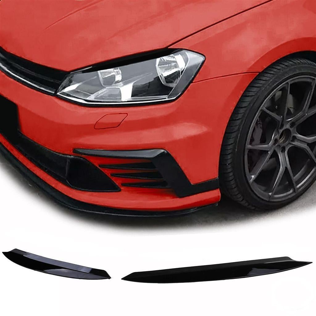 Booskijkers Koplamp spoiler Voor VW Golf 7 Glans Zwart, Verzenden, Automotive Parts, A.parts@hotmail.nl, Trasmolenlaan 12 3447 GZ Woerden