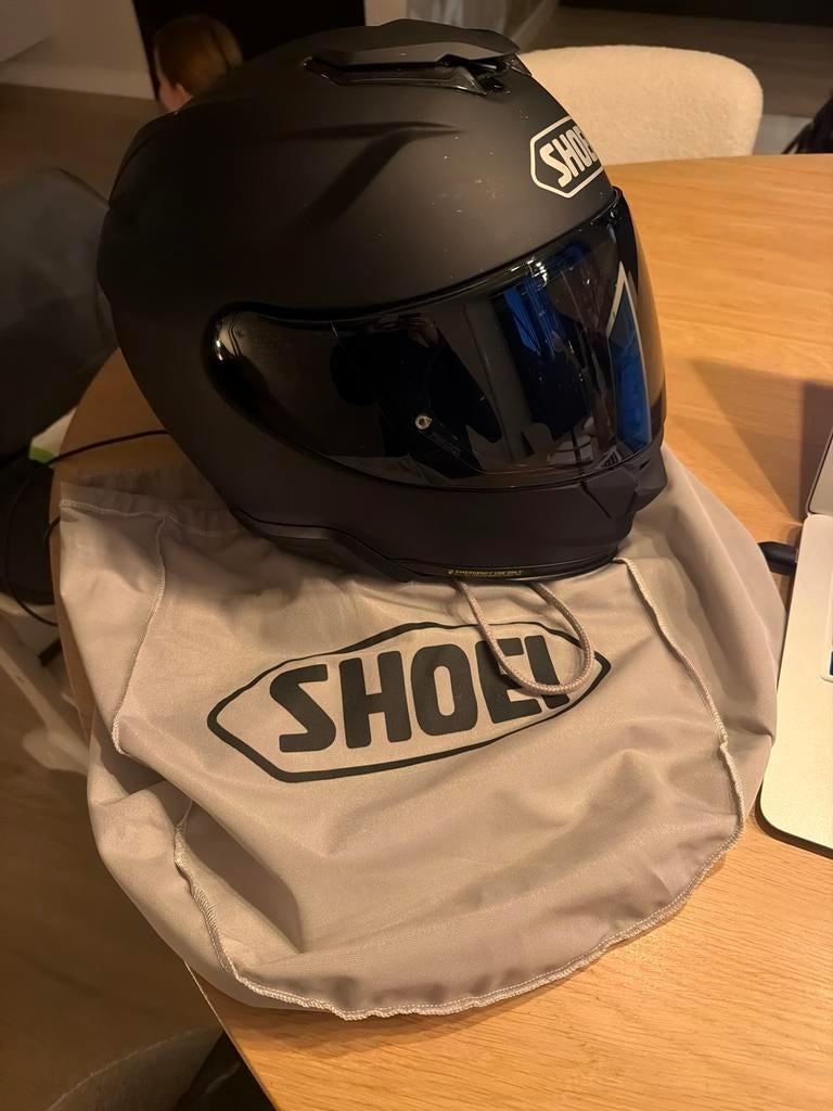 Shoei GT AIR 2 mat zwart met Sena SRL 2, Motoren, Kleding | Motorhelmen, Heren, XL, Ophalen of Verzenden, Integraalhelm