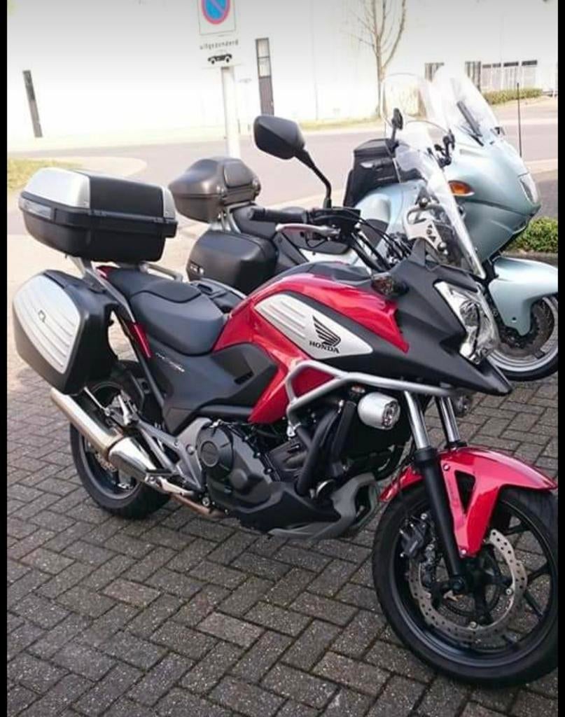 Honda NC 750 X motor met topkoffer en zijkoffers, Ophalen of Verzenden, Gebruikt