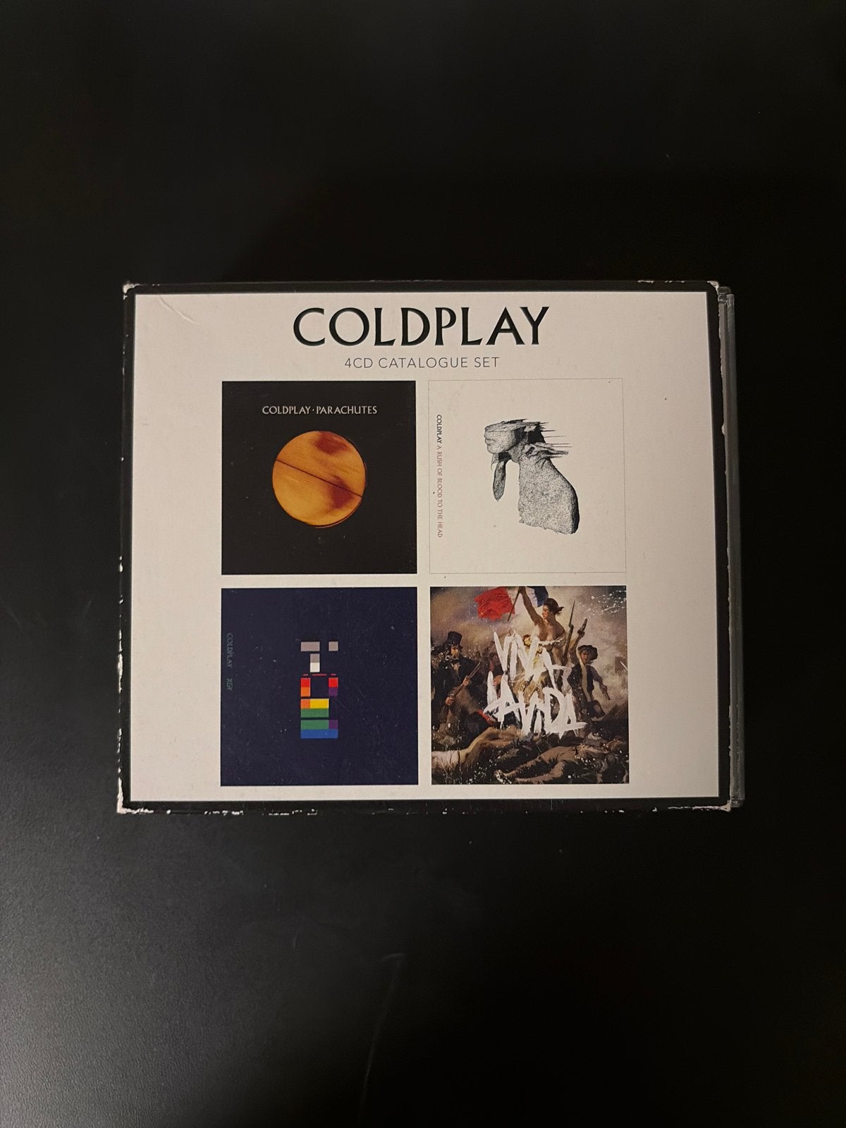 Coldplay 4CD Catalogue Set - Parachutes, A Rush of Blood, X&, Rock, Boxset, Ophalen of Verzenden, Zo goed als nieuw