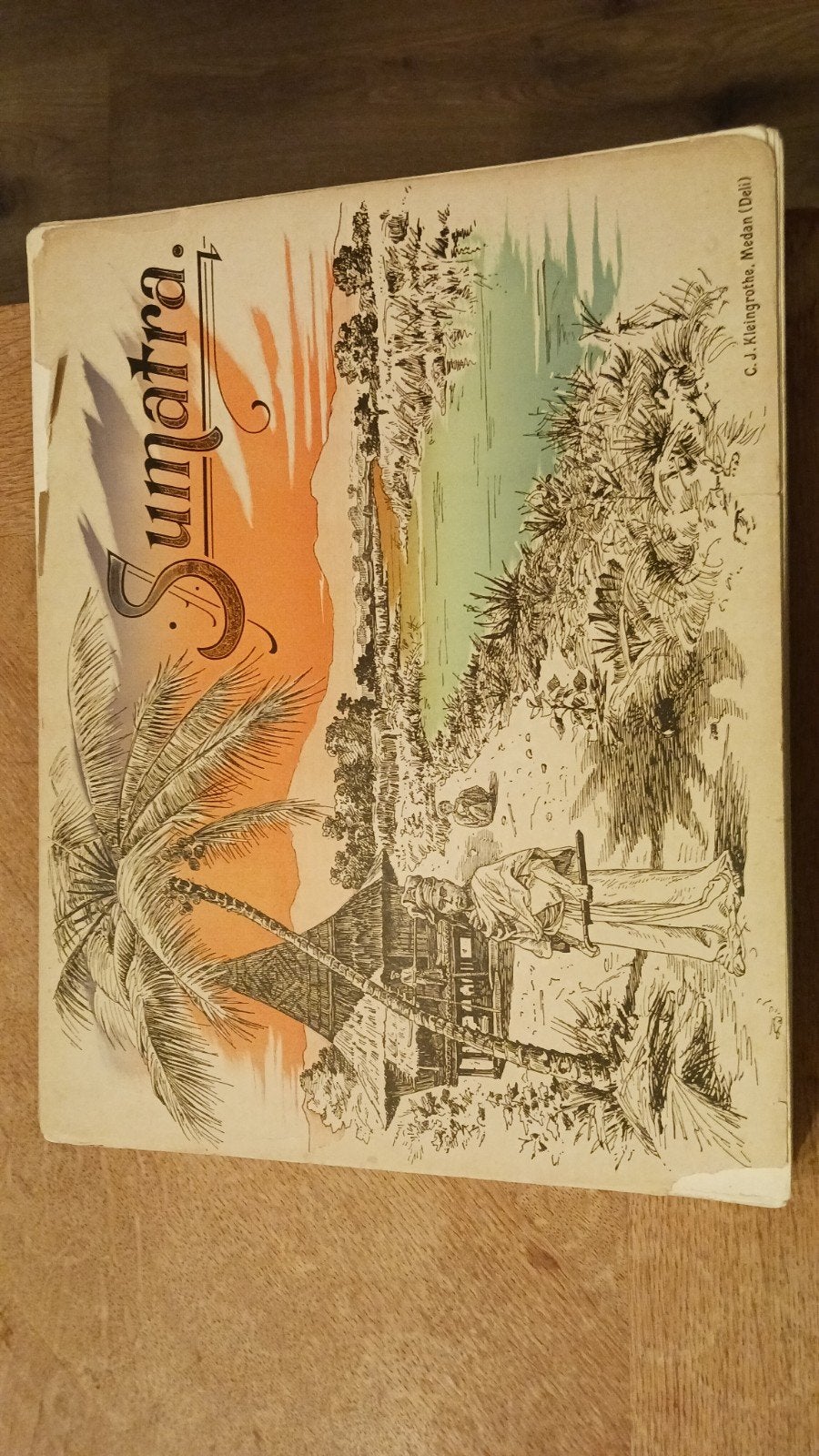 Historische fotoportfolio getiteld Sumatra, Ophalen of Verzenden, Gelezen, C.J. Kleingrothe