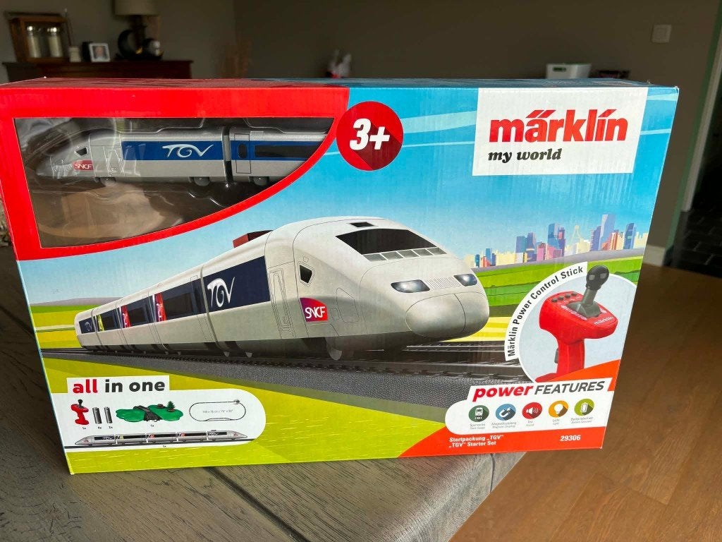 Marklin My World - Startset TGV, Ophalen, Wisselstroom, Treinset, Zo goed als nieuw