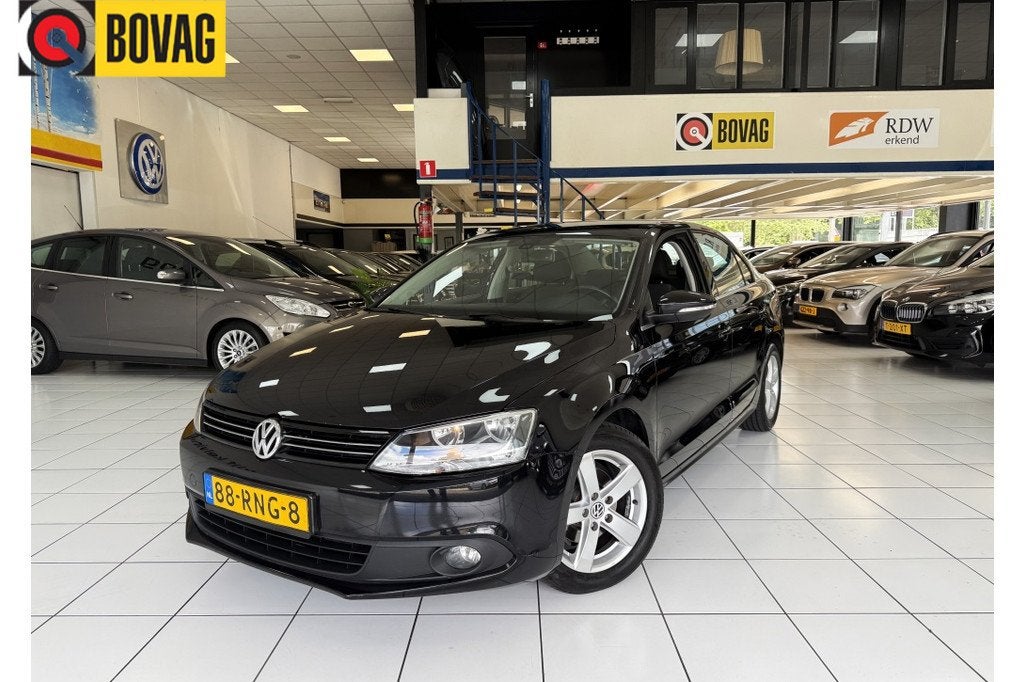 Volkswagen Jetta 1.2 TSI Comfortline Bovag Garantie Airco, Auto's, Volkswagen, Keurmerk '100% Onderhouden', Euro 5, Stof, Gebruikt