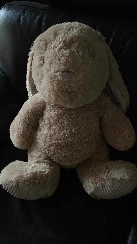 Groot knuffel konijn, Ophalen of Verzenden, Nieuw, Konijn