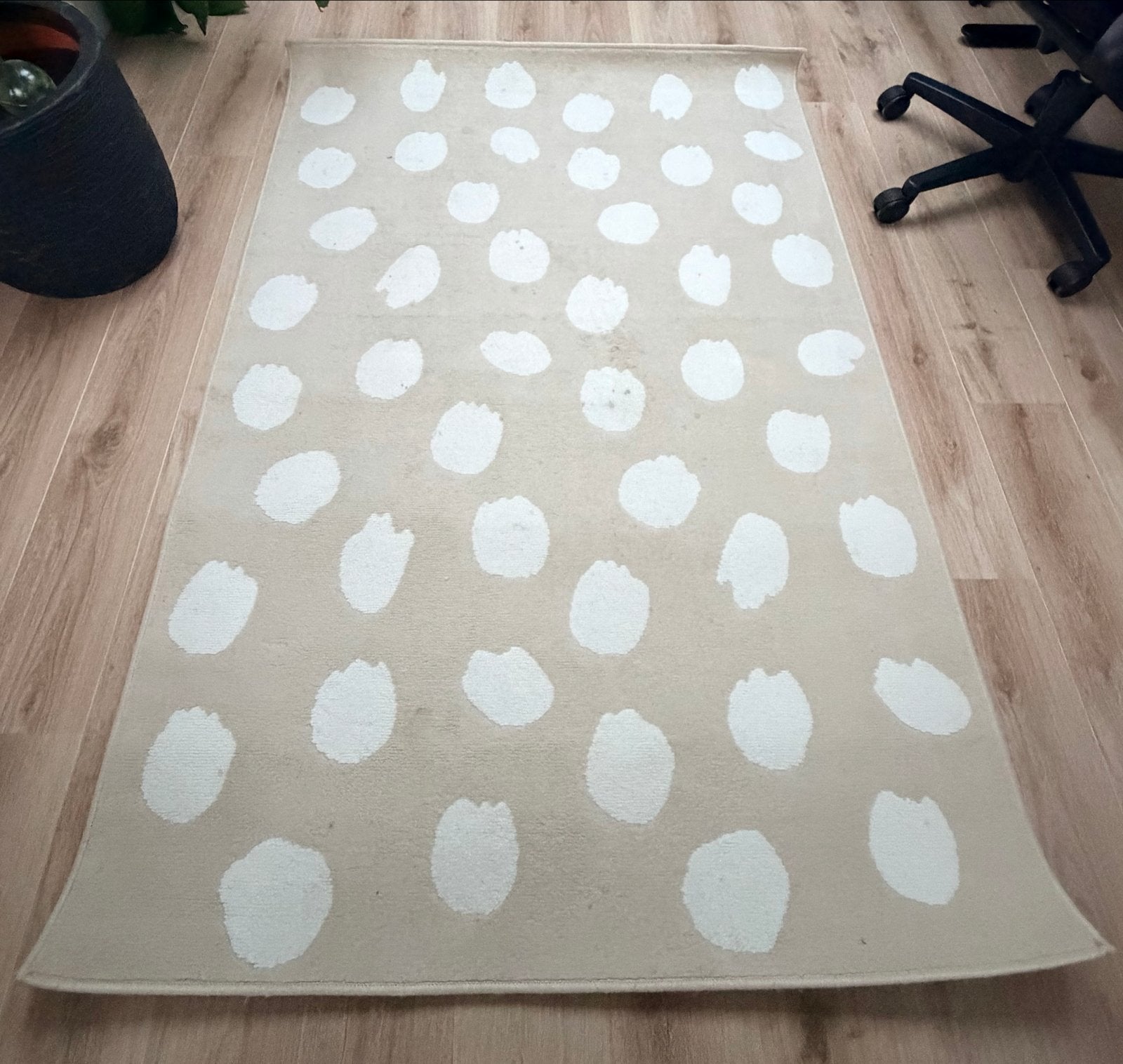 Vloerkleed 133x195 cm, Ophalen, Gebruikt, 100 tot 150 cm, Beige