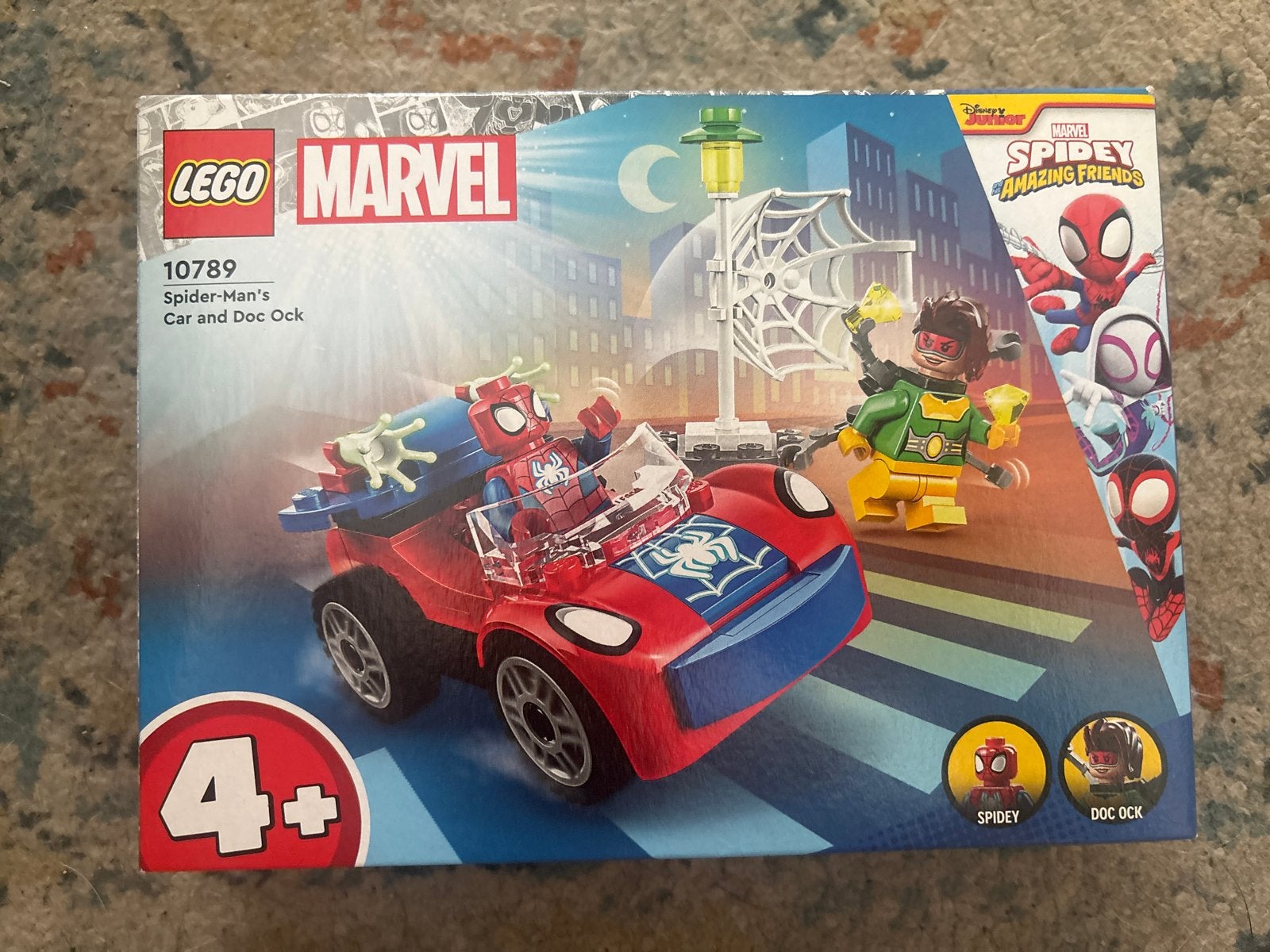 Lego Marvel 10789 Spider-Man's Car and Doc Ock (compleet), Ophalen of Verzenden, Zo goed als nieuw