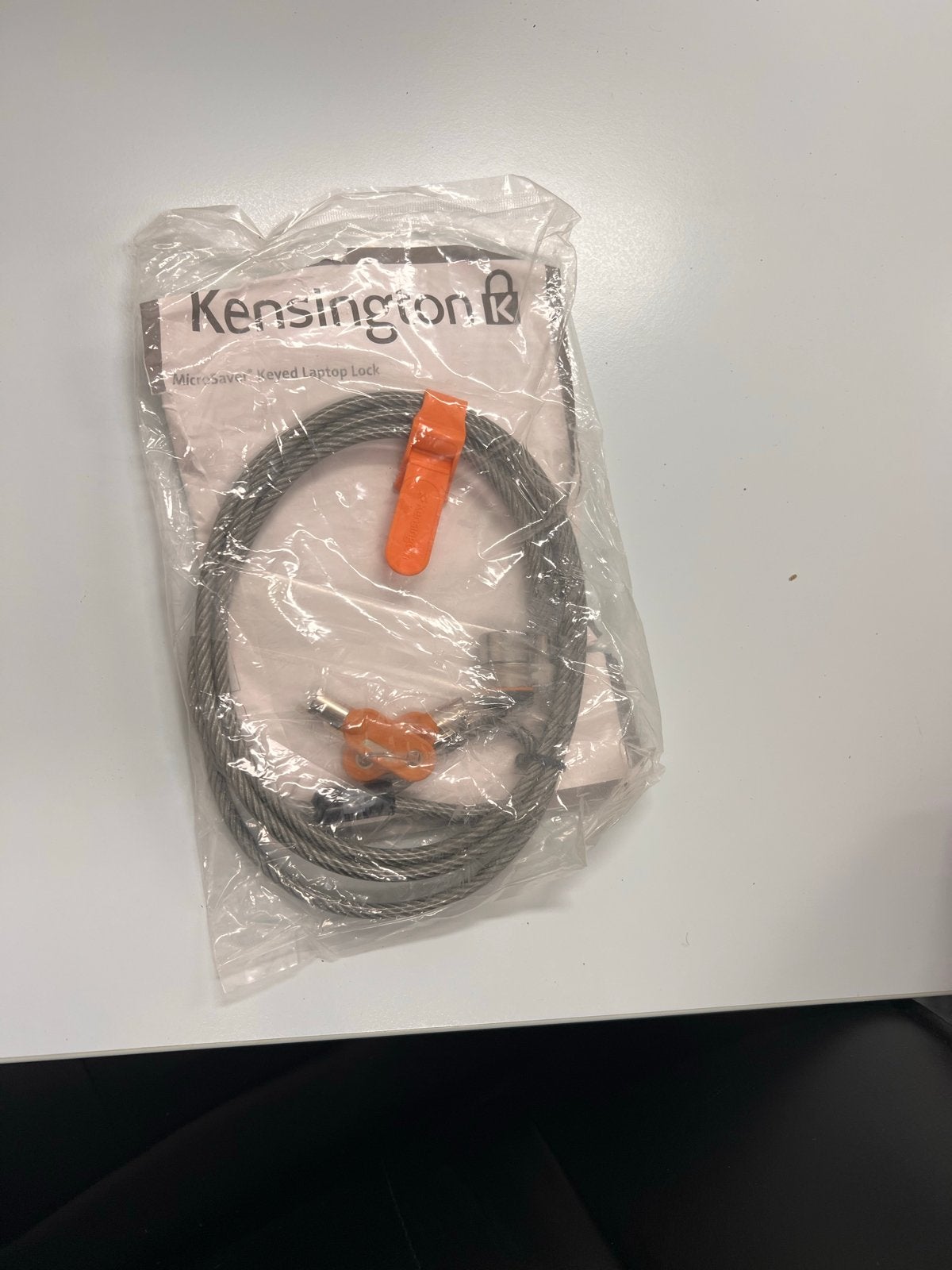 Kensington MicroSaver Keyed Laptop Lock - Nieuw, Ophalen of Verzenden, Nieuw