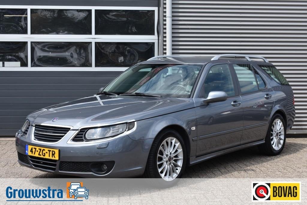 Saab 9-5 2.3T VECTOR SPORT / GOED ONDERHOUDEN, 4 cilinders, 2290 cc, Electronic Stability Program (ESP), 93 €/maand