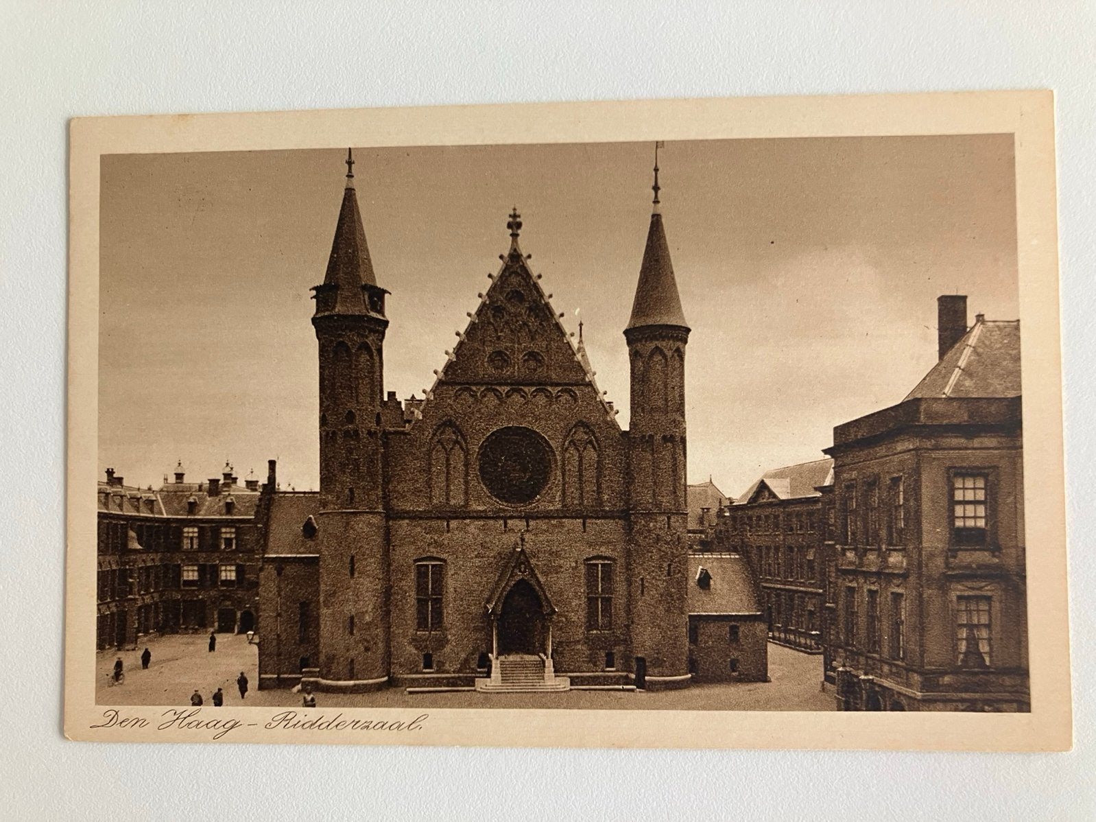 Den Haag, Ridderzaal, Binnenhof, Verzamelen, Ansichtkaarten | Nederland, Ophalen of Verzenden, Voor 1920, Zuid-Holland