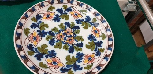 Wandbord  delfts blauw, Ophalen of Verzenden, 'T Olde Gre-j, Info@toldegrej.nl, Endepoelstraat 20f Didam