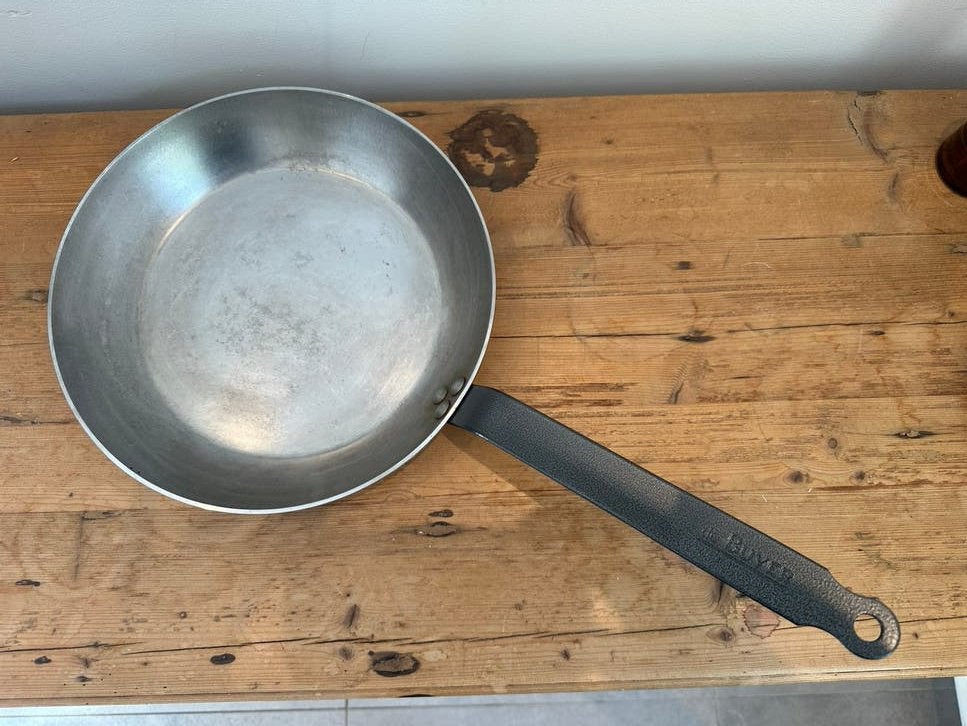De Buyer Koekenpan - Gietijzeren Pan, Huis en Inrichting, Ophalen, Koekenpan, Gebruikt, Gietijzer