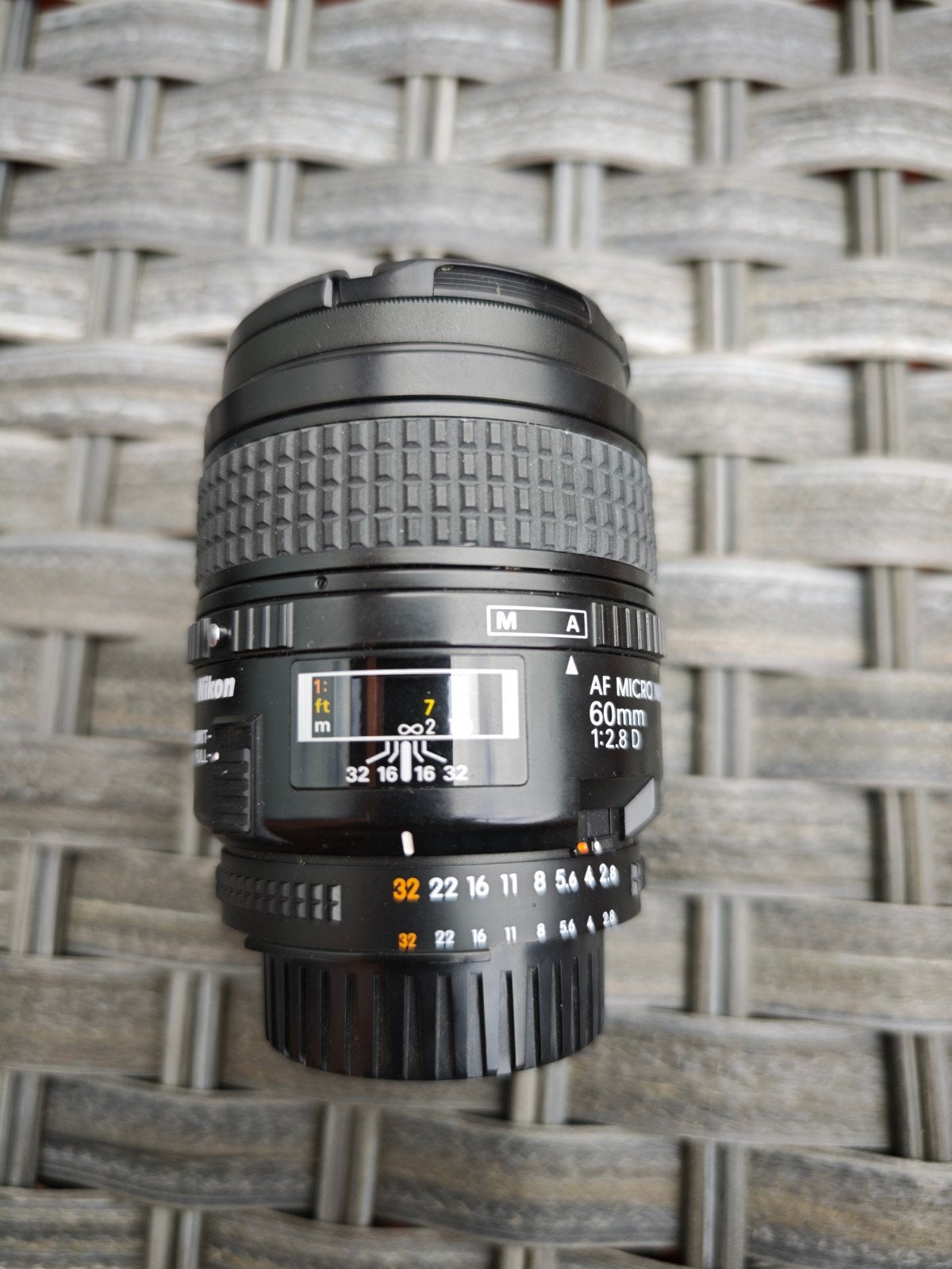 Nikon AF Micro Nikkor 60mm 1:2.8D lens, Audio, Tv en Foto, Fotografie | Lenzen en Objectieven, Gebruikt, Nikon, Ophalen of Verzenden