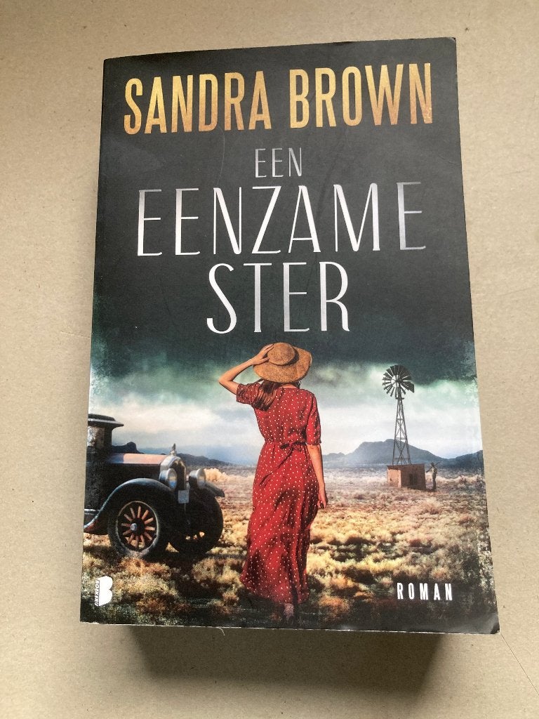 T.K. Een eenzame ster door Sandra Brown, Gelezen, Sandra Brown, Ophalen of Verzenden, Amerika