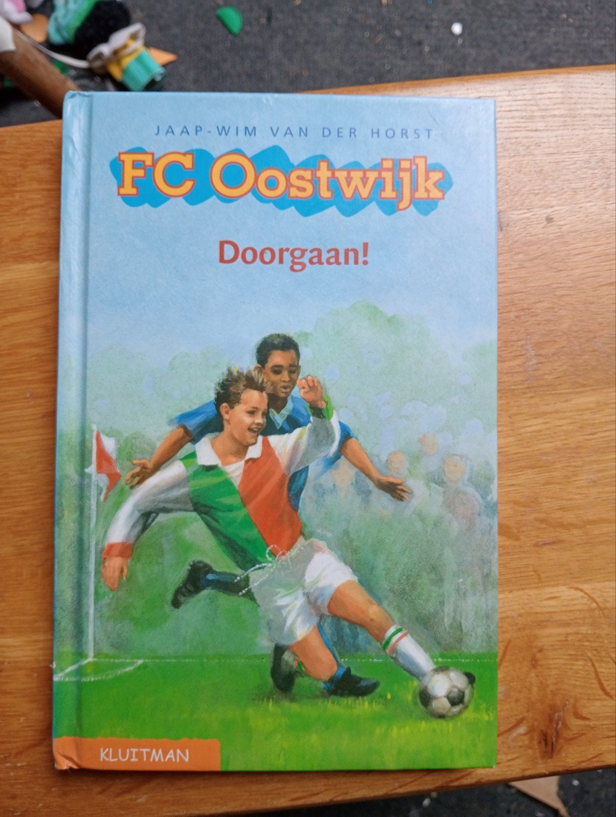 FC Oostwijk - Doorgaan! Voetbalboek voor jeugd, Ophalen of Verzenden, Zo goed als nieuw, Jaap-wim van der Horst, Fictie algemeen